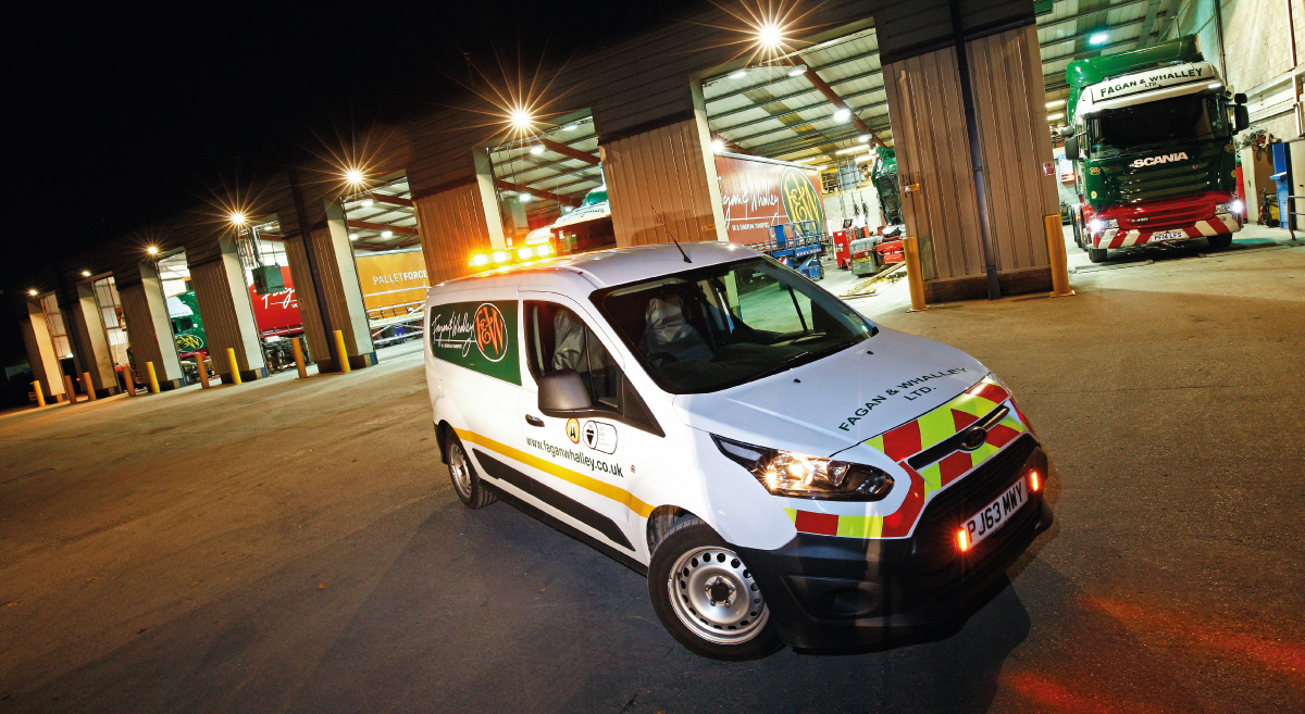 The Departments of Fagan & Whalley - Behind the scenes in our vehicle workshops 2 Padiham's site one vehicle workshop